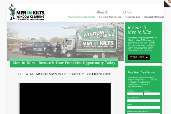 Site using Easing Slider plugin