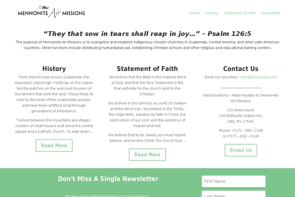 mennoniteairmissions.org site used Childofdivi