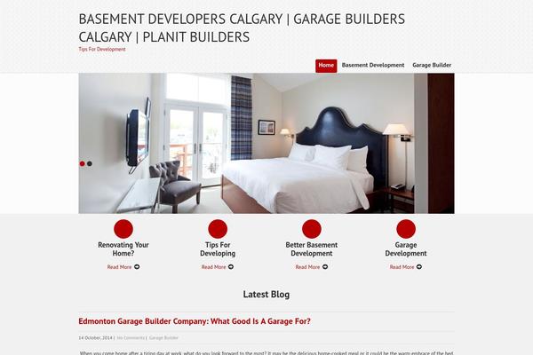 SKT IT Consultant theme site design template sample