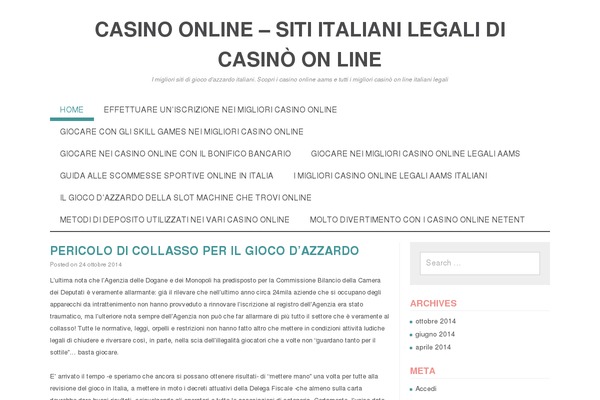 Monaco theme site design template sample