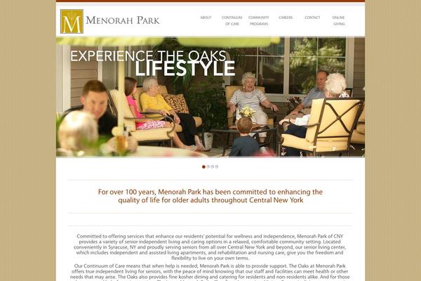 Grande theme site design template sample