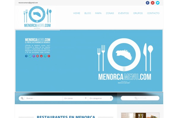 Directory theme site design template sample