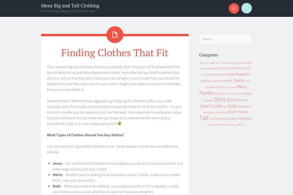 Sorbet theme site design template sample