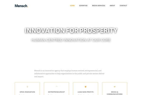 mensch.org site used Aperio