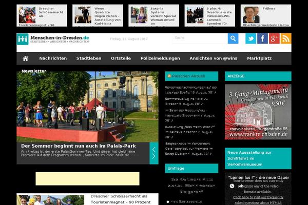 Metro theme site design template sample