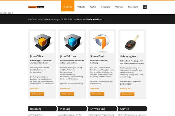 Inceptio theme site design template sample