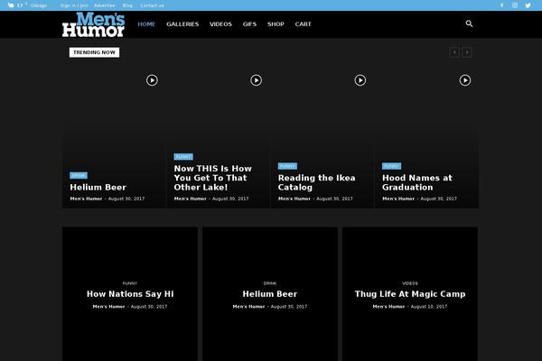 menshumor.com site used Iwphone-by-contentrobot