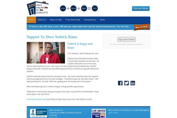 Nano3 theme site design template sample