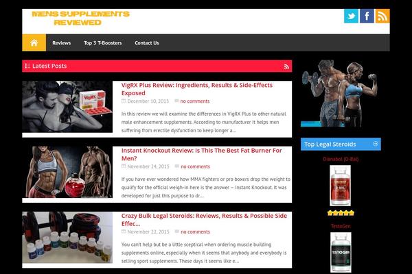 Metro theme site design template sample