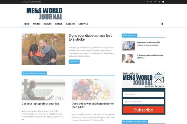 Site using Hmt-clickmissile plugin