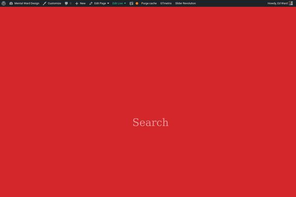 Impreza Child theme site design template sample