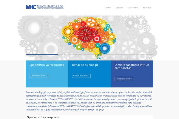MediCenter theme site design template sample