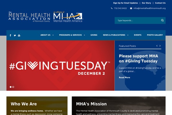 Charity Hub v1.02 theme site design template sample
