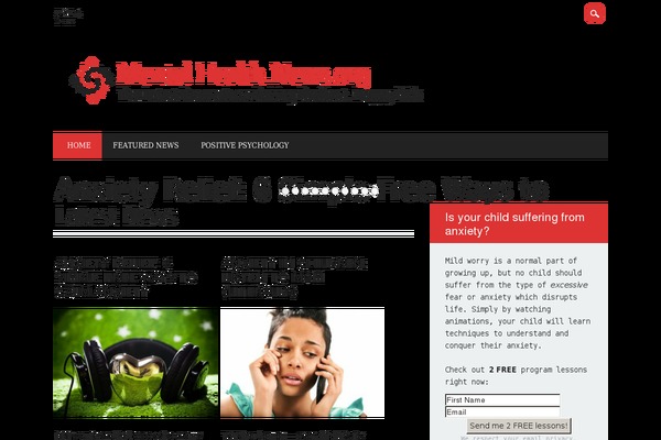 Thesis 1.7 theme site design template sample