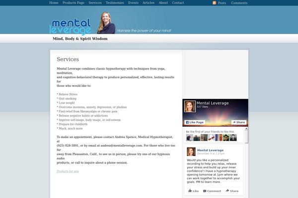 Busy Bee theme site design template sample