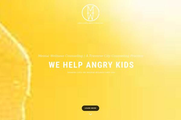 Inspiro theme site design template sample