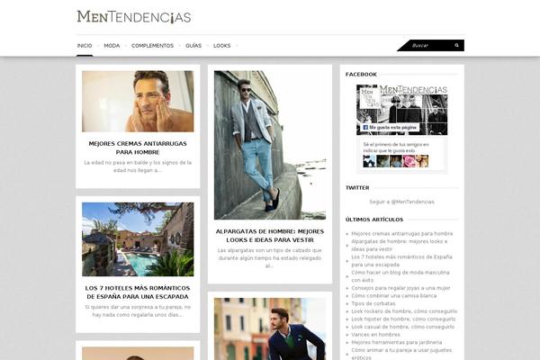 Wpex Fashionista theme site design template sample