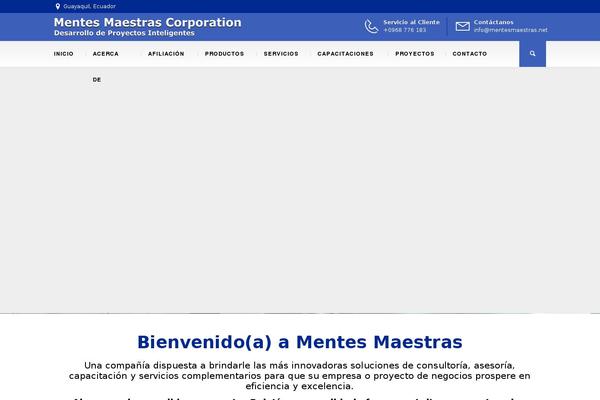 BuildMe theme site design template sample