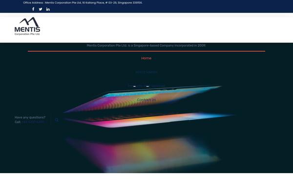 Nanosoft theme site design template sample