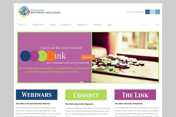 Sento theme site design template sample