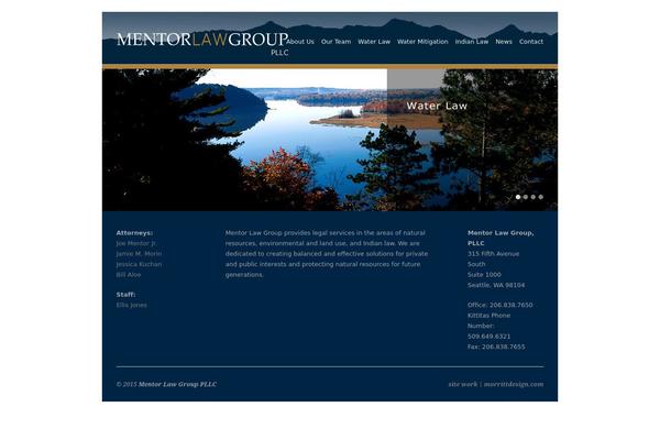 Craft theme site design template sample