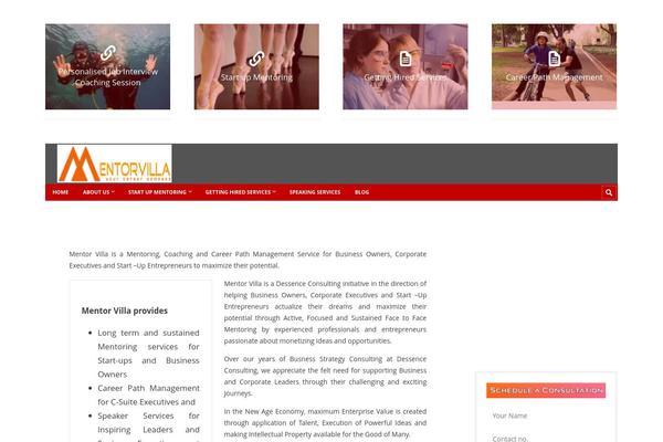 Truemag theme site design template sample