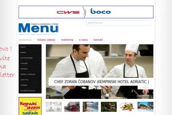 Site using Easy Heads Up Bar plugin