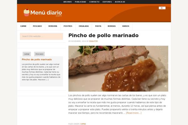 Site using Genesis Single Post Navigation plugin