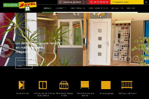 menuiserie-savel.com site used Savel