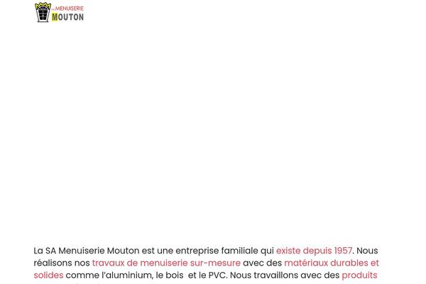 menuiseriemouton.com site used Craftio-child