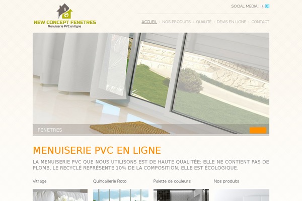 menuiseriesenligne.fr site used Theme1441