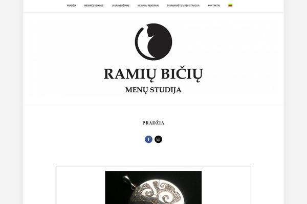 menustudija.lt site used MinaLite