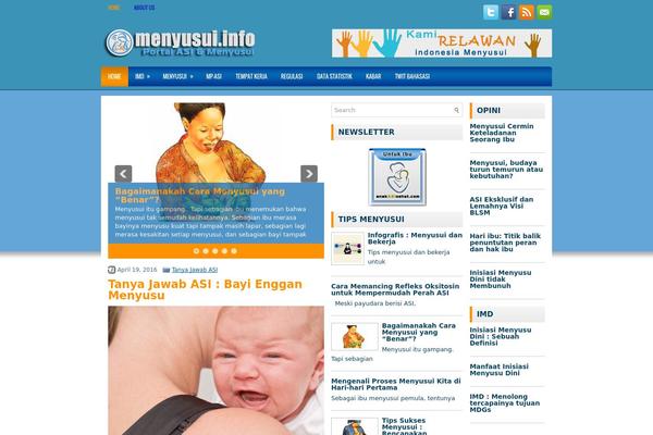 menyusui.info site used Techpro