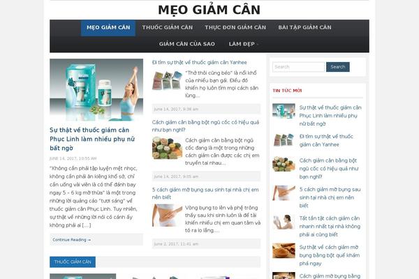 Tribune theme site design template sample