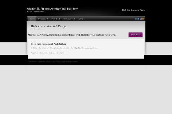 Theblock theme site design template sample
