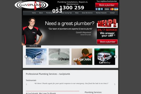 Mustang theme site design template sample