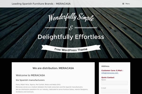 Influence theme site design template sample