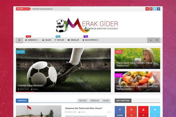 BetterMag theme site design template sample