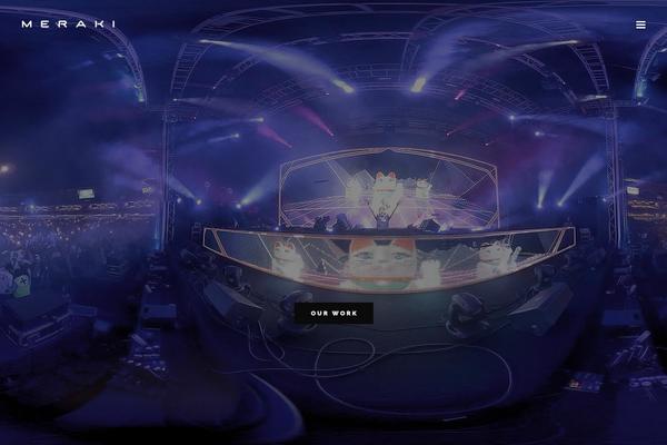 Borderland theme site design template sample