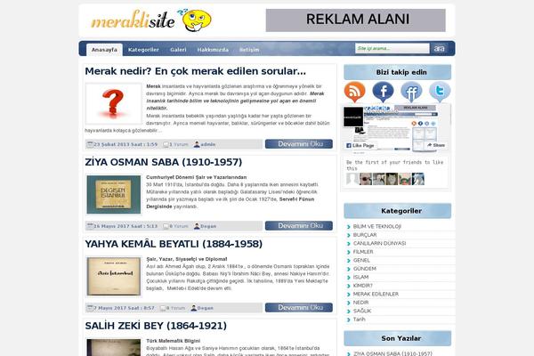 Lara theme site design template sample