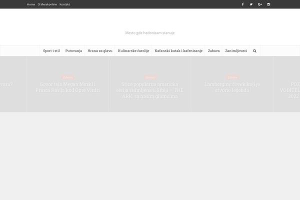 VoiceChild theme site design template sample