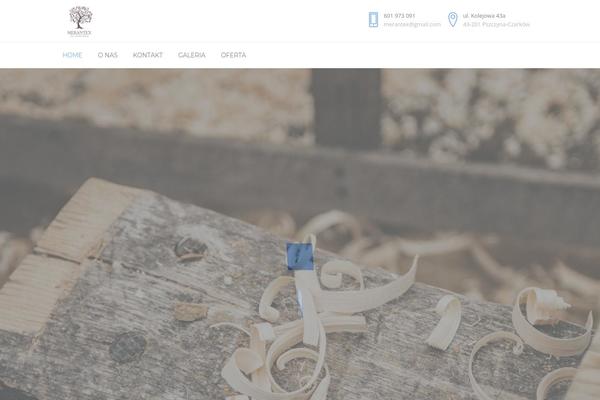 Bridge theme site design template sample