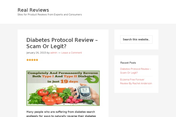 Site using Author hReview plugin