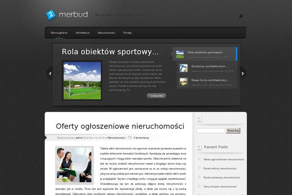 Polished theme site design template sample