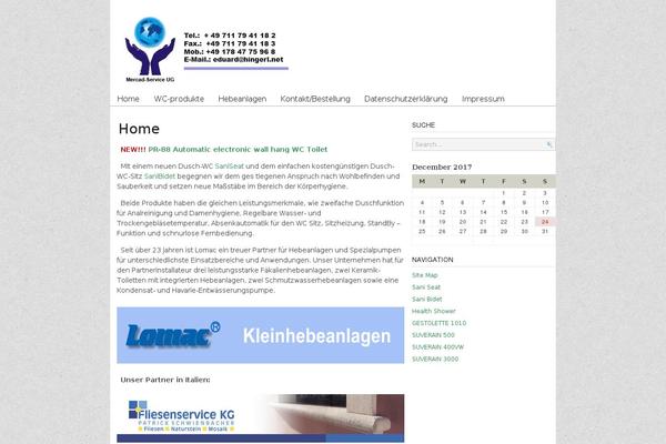 Site using Simple Events Calendar plugin