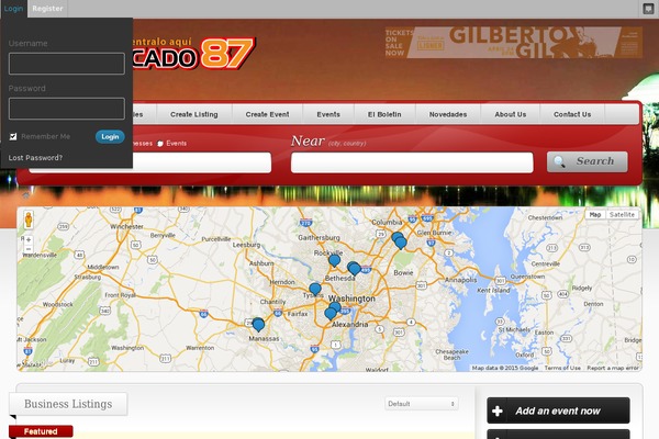 Site using Image Rotator Widget plugin