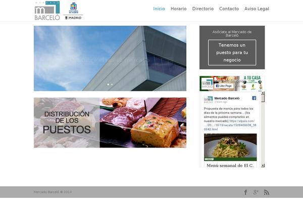 Billey theme site design template sample