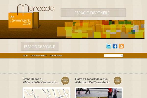 JournalCrunch theme site design template sample