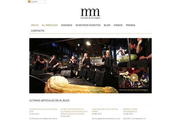 Soho theme site design template sample