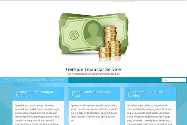 Marla theme site design template sample